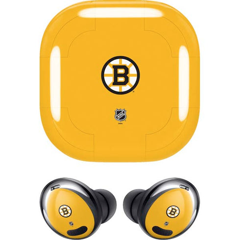 NHL Boston Bruins Solid Background Galaxy Buds Pro Skin